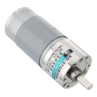 (100RPM) Gear Reducer Motor DC 12V 30/50/100RPM Large Torque Reversible Motor