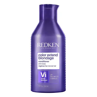 Redken Color Extend Blondage Conditioner, Anti-Yellowing Conditioner for Blonde & Coloured Hair,