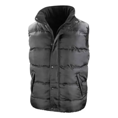 (XXL, Black) Result Core Unisex Adult Nova Padded Gilet