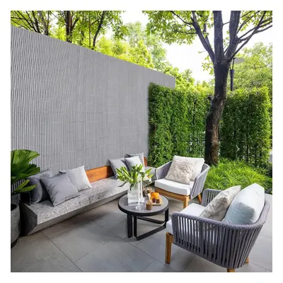 (Light Grey, 120cm W x 300cm L) Sun-blocked Privacy Fence Screen Panels