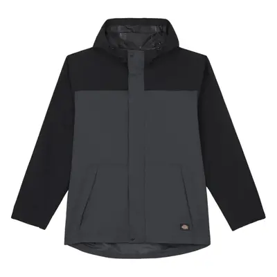 (L, Charcoal) Dickies Mens Waterproof Jacket