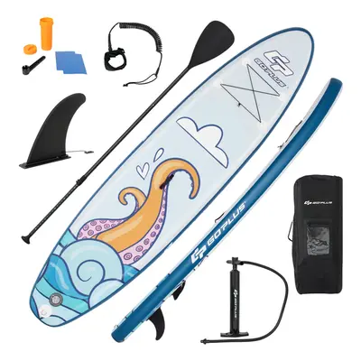 Inflatable Stand Up Paddle Board Yoga Board Widened Non-Slip Deck