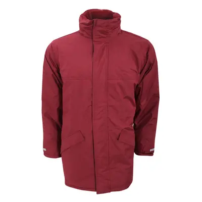 (S, Burgundy) Result Mens Core Winter Parka Waterproof Windproof Jacket