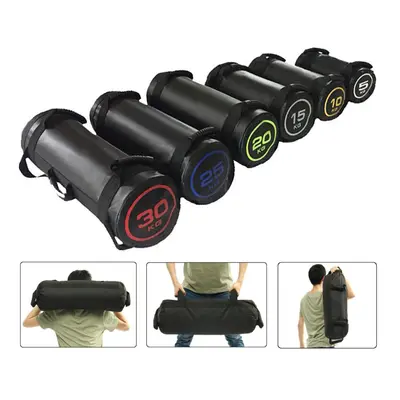 (5KG) Black Weight Lifting Sandbag Outdoor Sports Gym Fitness Sandbag Power Bag