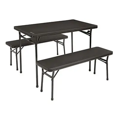 Outwell Pemberton Picnic Table Set, Black, One Size