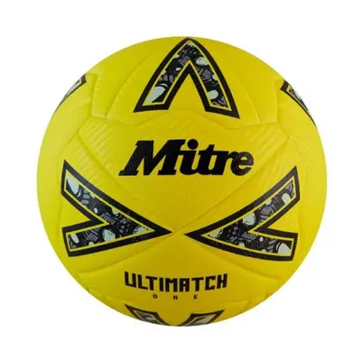 (5, Yellow/Black/Grey) Mitre Ultimatch One Football