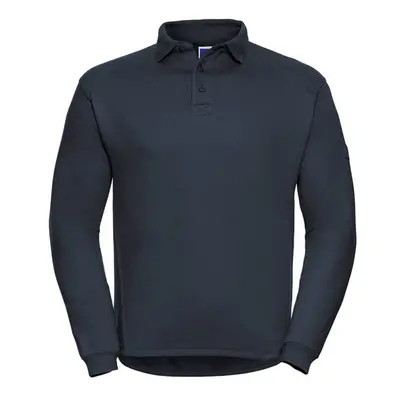 (S, French Navy) Russell Mens Heavy Duty Sweatshirt