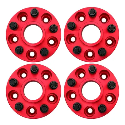 WINCHMAX 30mm Wheel Spacers to fit Land Rover Discovery MKII, Disco 2, Range Rover P38. RED T2