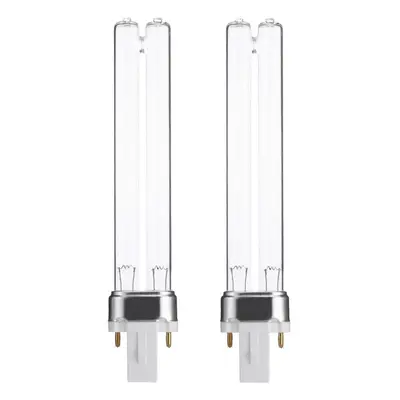 9W Base Aquarium Fish Tank UV Sterilizer Purifier Bulbs 2PCS