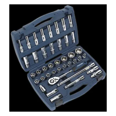 Socket Set 41pc 1/2"Sq Drive WallDrive® Metric