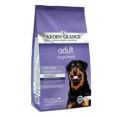 (12kg bag) Dry Dog Food Large Breed Adult Chicken Rice Arden Grange