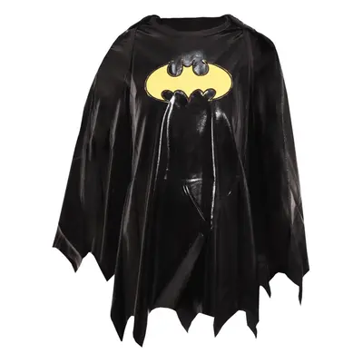 (L, Black/Yellow) Batman Childrens/Kids Deluxe Batgirl Costume