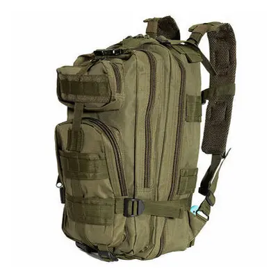 (Green) 30L Outdoor Tactical Backpack Bag 600D Nylon Waterproof Camouflage Trekking Rucksack