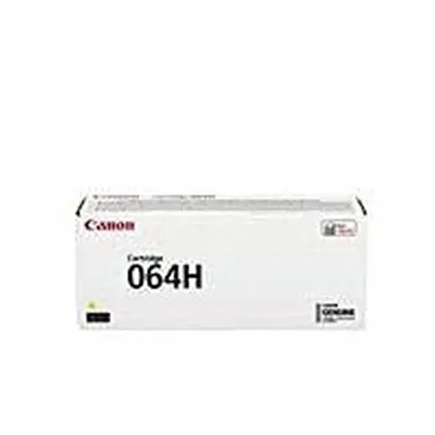 Canon 064H Original Toner Cartridge Yellow