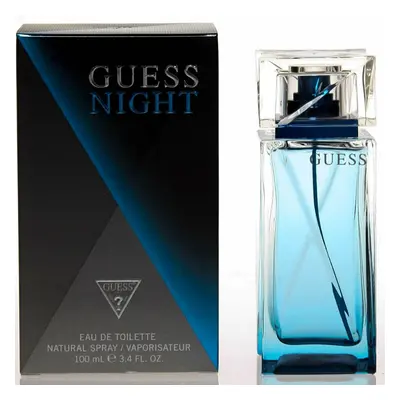 GUESS NIGHT men 3.4 oz 3.3 edt cologne spray NEW IN BOX