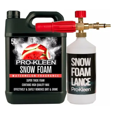 (Watermelon) ProKleen Snow Foam Car Shampoo & Nilfisk Lance Kit