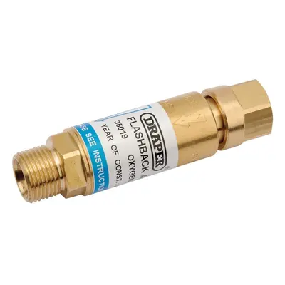 In-Line Oxygen Flashback Arrestor