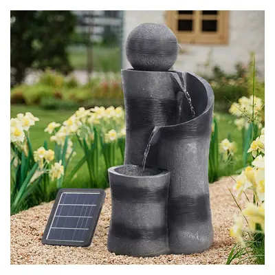 Outdoor Solar-Powered Water Fountain Decor