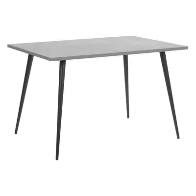 Dining Table for SANTIAGO Concrete Effect Grey