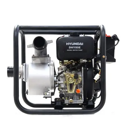 Hyundai 80mm 3" Electric Start Diesel Water Pump DHY80E