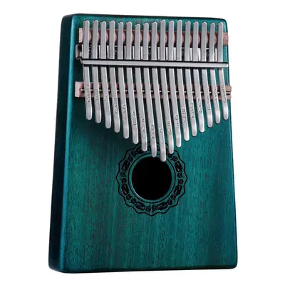 (Retro Color) Keys Kalimba Finger Thumb Piano Beginner Practical Wood Muscial Instrument