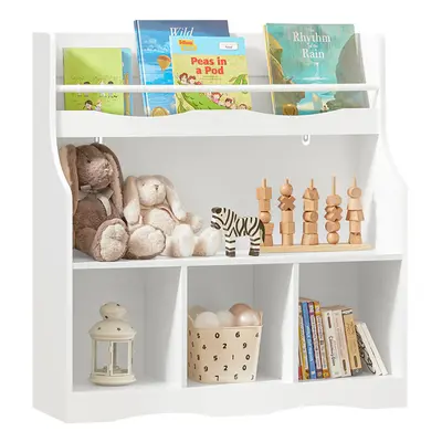 SoBuy KMB57-W, Children Kids Bookcase Book Shelf Toy Shelf Storage