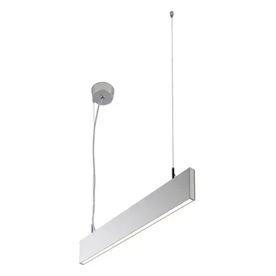 Slim Commercial Suspension Light - 610mm x 20mm - 25W Cool White LED