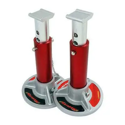 Aluminium Axle Jack Stands (Pair) - Ton, Heavy Duty (Neilsen CT1067)