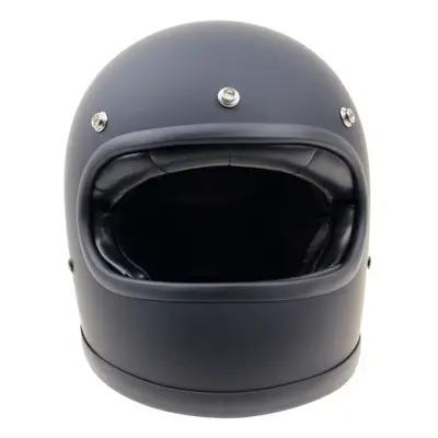 (Grey, M) Motorcycle Helmet Retro Flying Helmets for TTCO Series