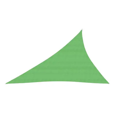 vidaXL Sunshade Sail g/mÂ² Light Green 4x5x6.8 m HDPE Sunscreen Canopy