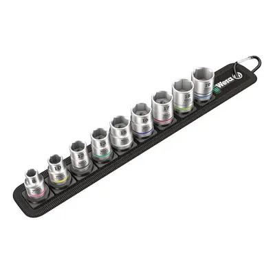 Wera Belt B Zyklop Socket Set 3/8" 9pc