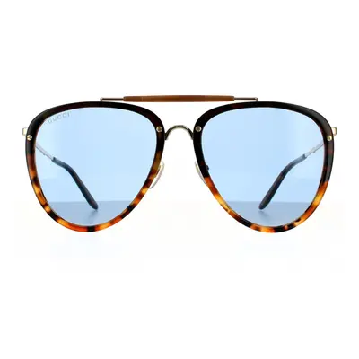 Gucci Sunglasses GG0672S Havana Blue