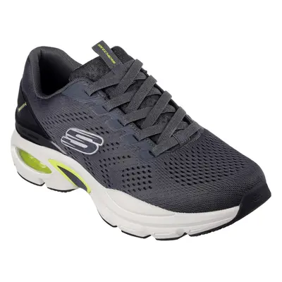 (7 UK, Charcoal/Lime) Skechers Mens Ventura Skech-Air Trainers