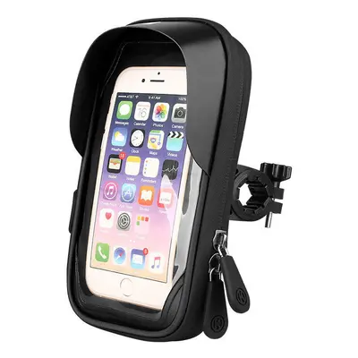 (Black, Handle Type) Rotating Bike Touch Screen Bicycle Phone Holder Electric Bike Navigation