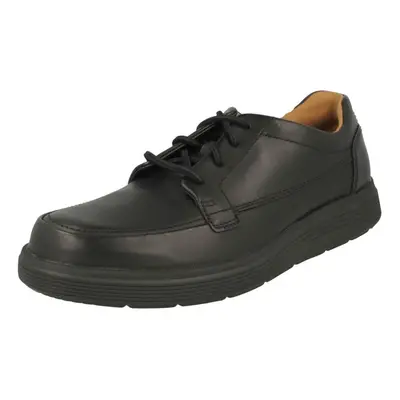 (UK 7, Black) Mens Clarks Lace Up Formal Shoes Un Abode Ease - H Fit