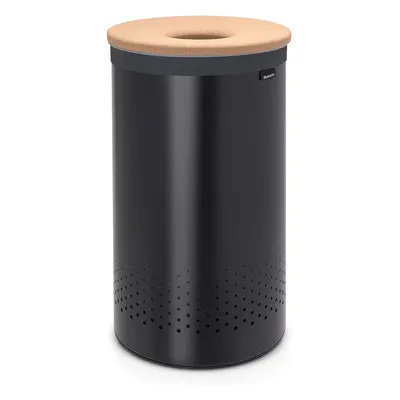 Brabantia Laundry Bin, Black, 60L