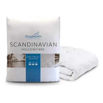 (Single) Snuggledown Scandi Soft Touch Mattress Topper UK Made