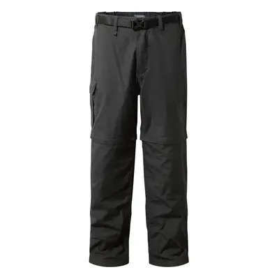 (38R, Black Pepper) Craghoppers Mens Kiwi Convertible Trousers