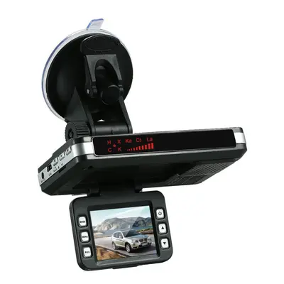 Anti Radar Detector Car DVR in 720P Dash Cam Speed with Full Band Mute Button Loop Recording G-S