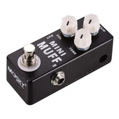 MINI MUFF Electric Guitar Distortion Fuzz Effect Pedal Full Metal Shell True Bypass