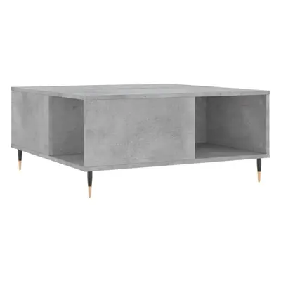 (concrete grey) vidaXL Coffee Table Side Table Sofa Couch Table Smoked Oak Engineered Wood