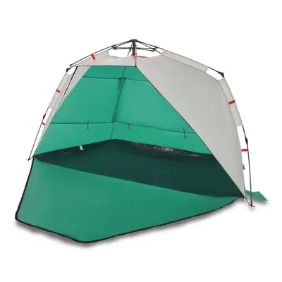 vidaXL Beach Tent 3-Person Camping Tent Sea Green Quick Release Waterproof