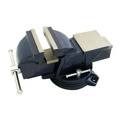 100mm Jaw Swivel Base Engineers Bench Vice Fixes To Worktop Cast Iron