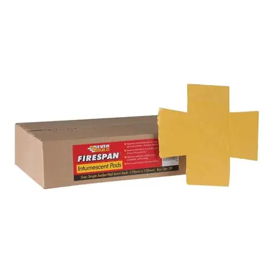 Firespan Intumescent Single Socket Pad (Box 20) EVBFSPANSNGL