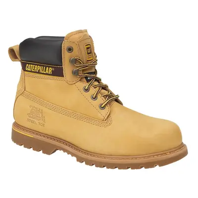 (11 UK, Honey) Caterpillar Holton S3 Safety Boot / Mens Boots / Boots Safety