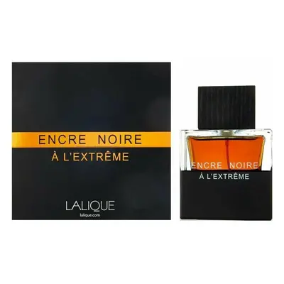 LALIQUE ENCRE NOIRE A L'EXTREME EAU DE PARFUM SPRAY FOR MEN 3.3 Oz / ml