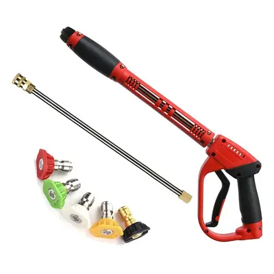 5000 PSI Tool Daily Deluxe Pressure Washer Spear with Replacement Wand Extension and Nozzle Tips