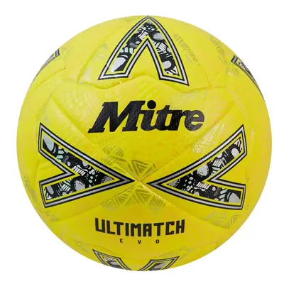 (5, Yellow) Mitre Ultimatch Evo Football