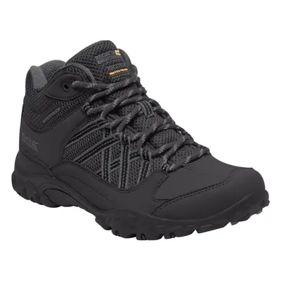 (8 UK, Ash Granite) Regatta Womens/Ladies Edgepoint Waterproof Walking Boots