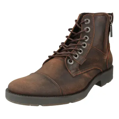 (Brown, UK 6) Mens Harley Davidson Lace Up Ankle Boots Maine